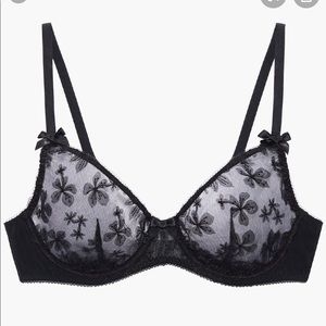 Savage X Fenty embroidered floral Demi bra